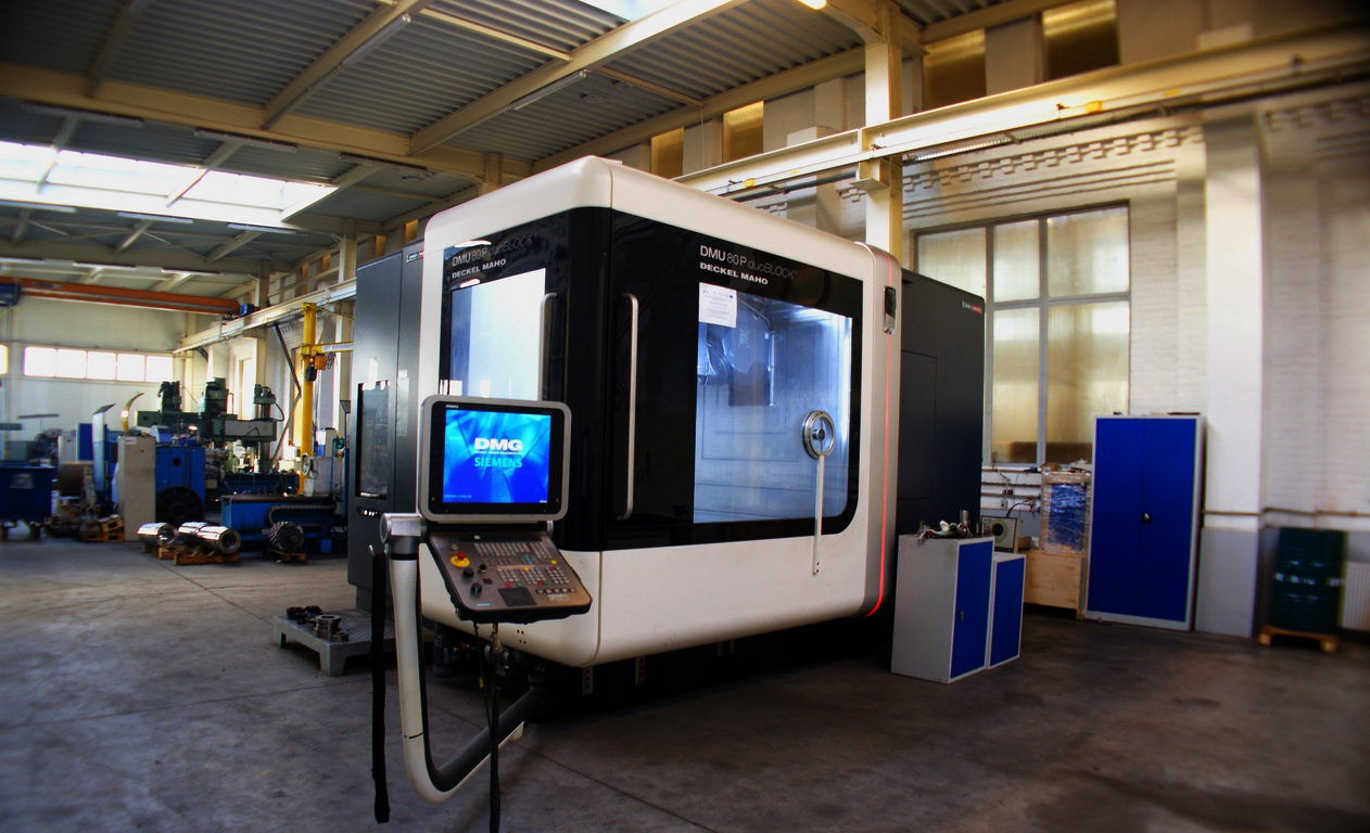 5 osiowe centrum obrobcze DMG 80